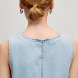 RAINA Denim Top