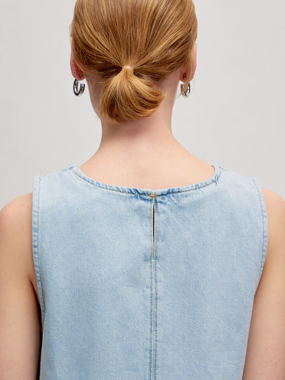 RAINA Denim Top