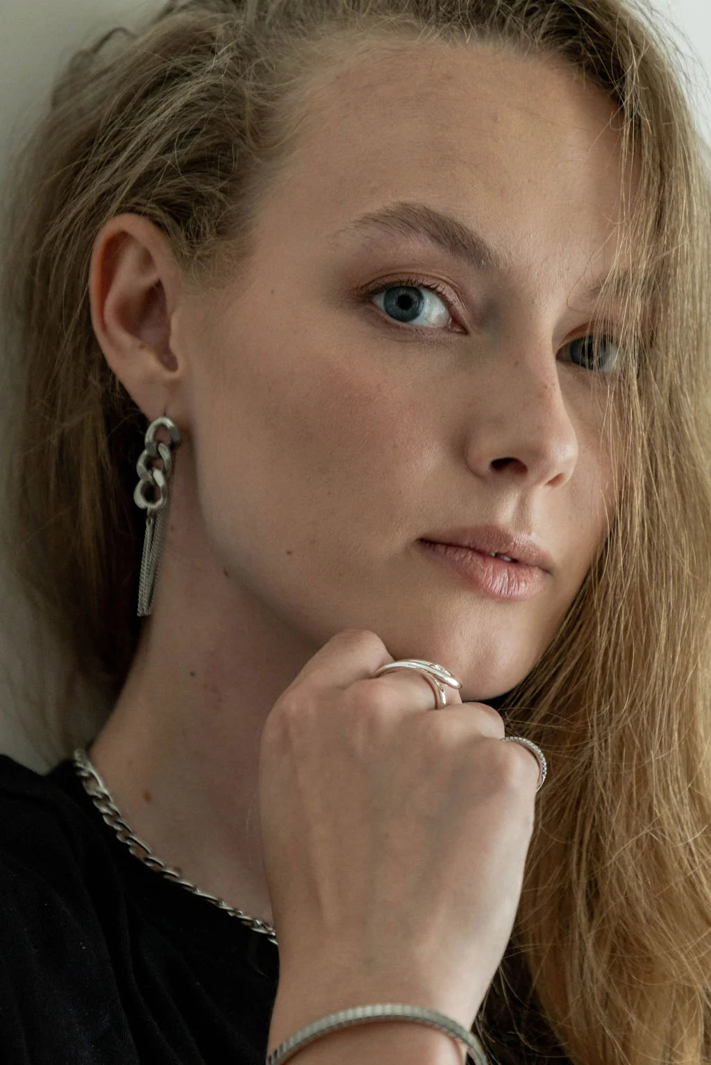 LOUISE Oorbellen SILVER