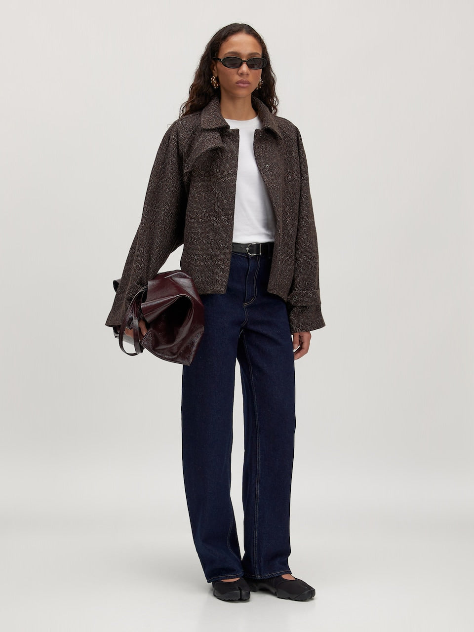 DARLIN Wool Jacket - Brown