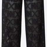 SAVANNA Trousers Black