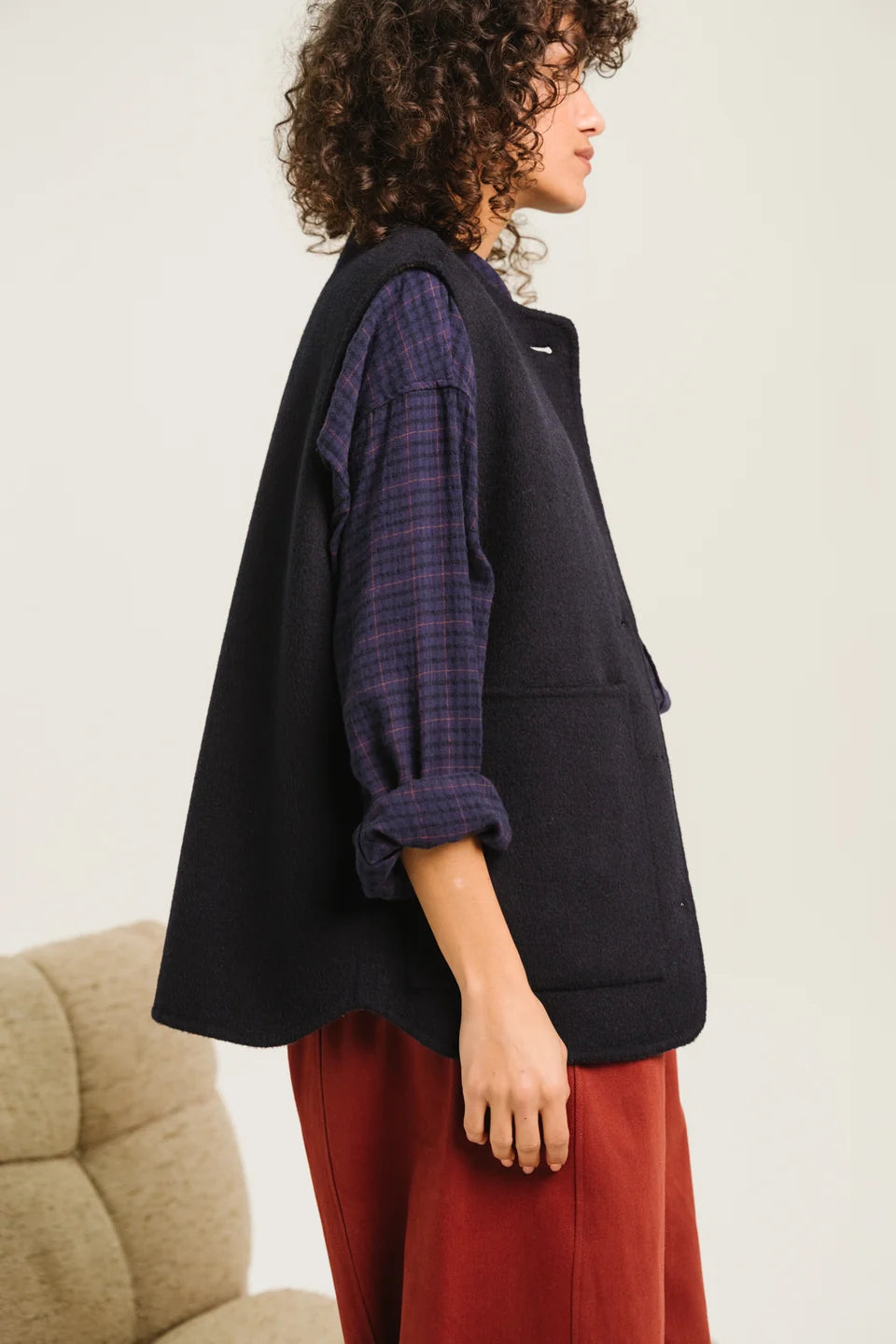 ANTONIA Vest - BLUE