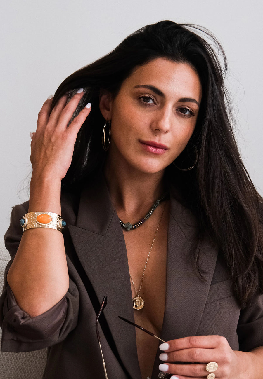 CELIA ketting GROEN