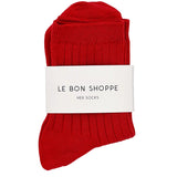 HER Socks mc cotton RED