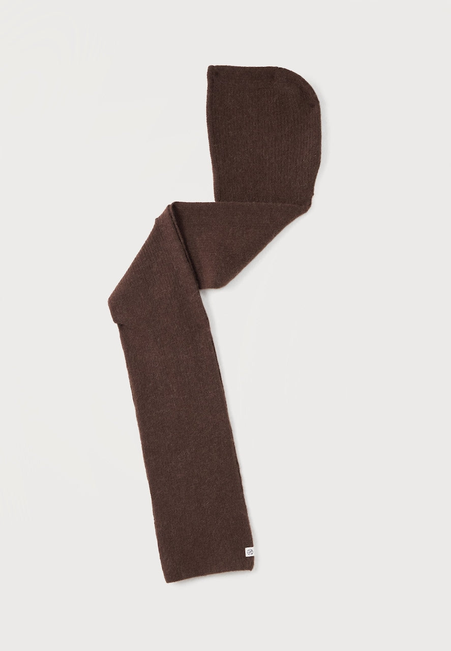 BONDIE Hope Hood Scarf - Hot Fudge
