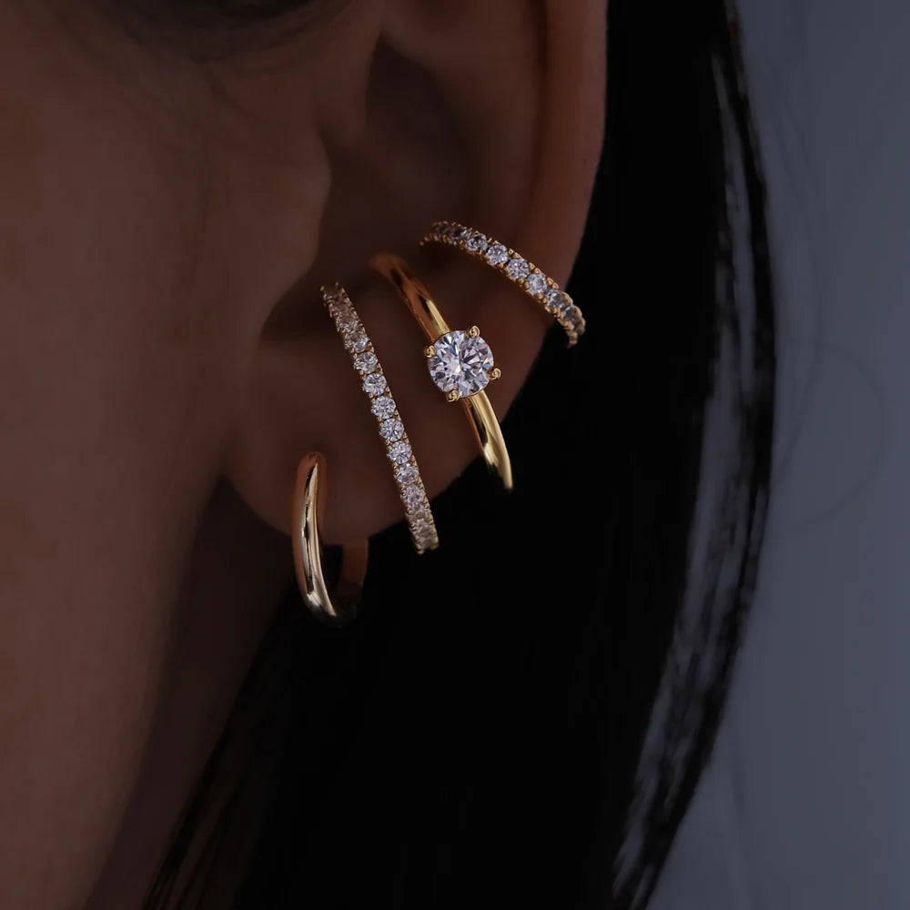 DIAMOND HUG Earstud GOLD