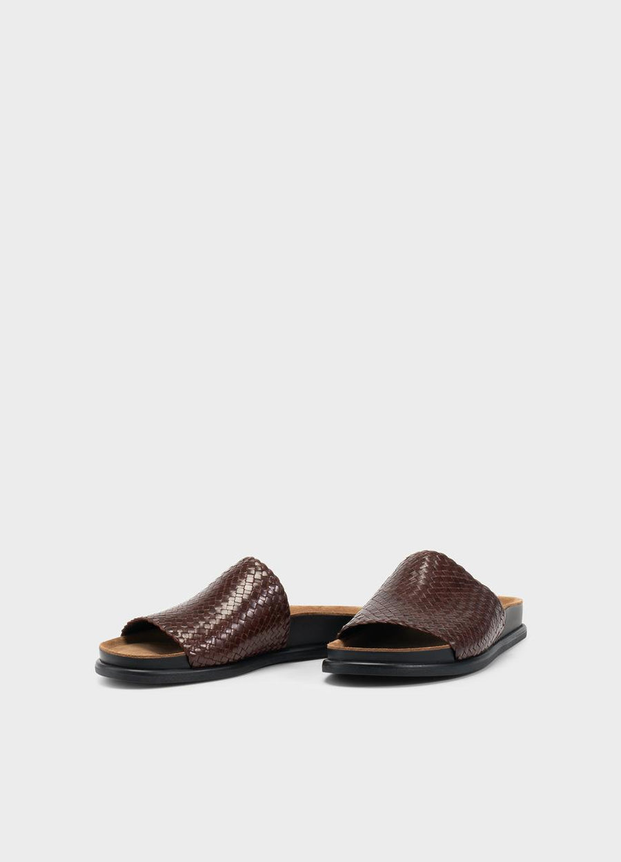 EFFIE Sandals CHOCOLATE