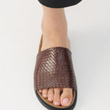 EFFIE Sandals CHOCOLATE