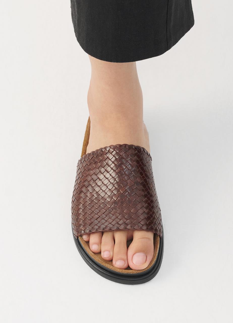 EFFIE Sandals CHOCOLATE