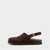 EFFIE sandals BROWN SUEDE