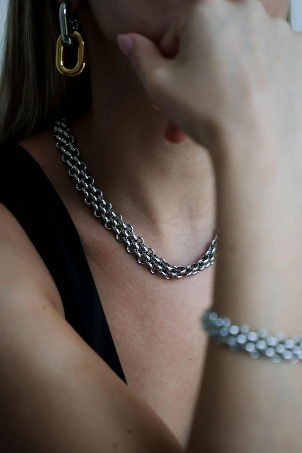 RENEE Ketting ZILVER
