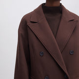 HAIMA Oversized Coat BROWN