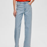 SLFALICE HW Wide LON SKY Jeans