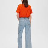 SLFALICE HW Wide LON SKY Jeans