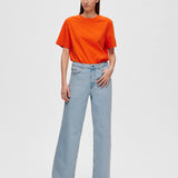 SLFALICE HW Wide LON SKY Jeans
