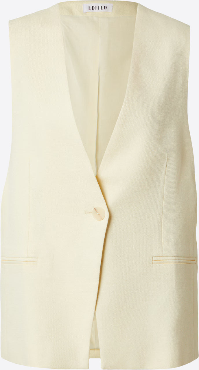 WILLOW vest DOUBLE CREAM