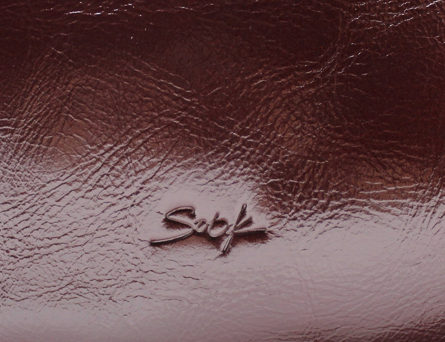 CORA Pouch Leather Shoulder Bag DEEP WINE