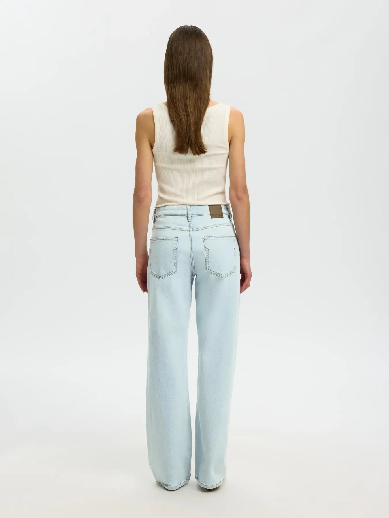 SLWWIDE BEA-KORI Jeans SKYBLUE