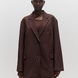 ARWEN Oversized Blazer BROWN