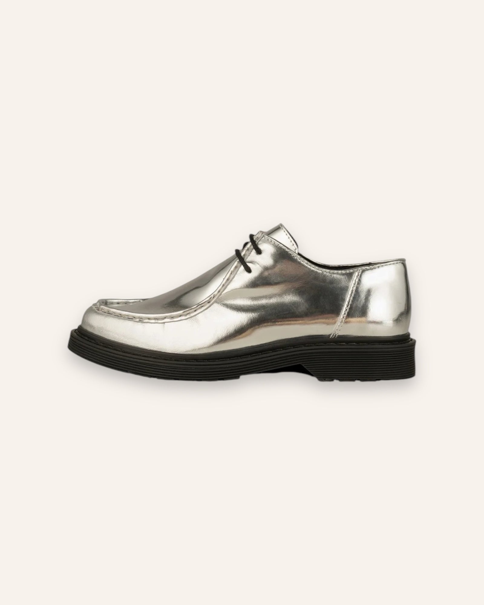 NATHALIE Loafers Metallic