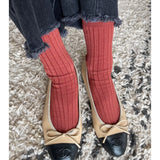 HER Socks mc cotton TERRACOTTA