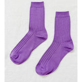 HER Socks mc cotton VIOLET