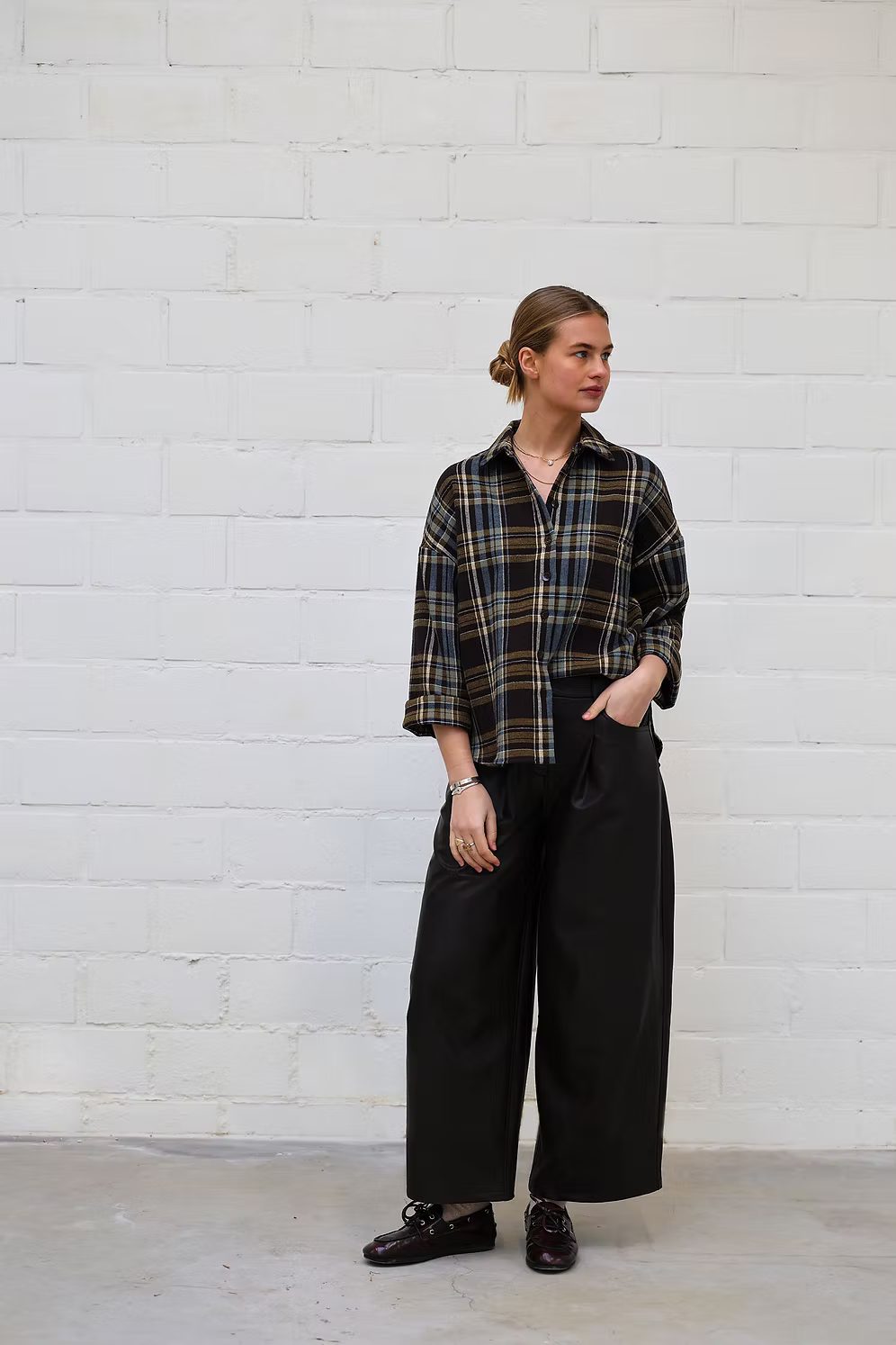 PENNY Pants - Leather Brown