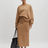 CLARA Skirt Brown