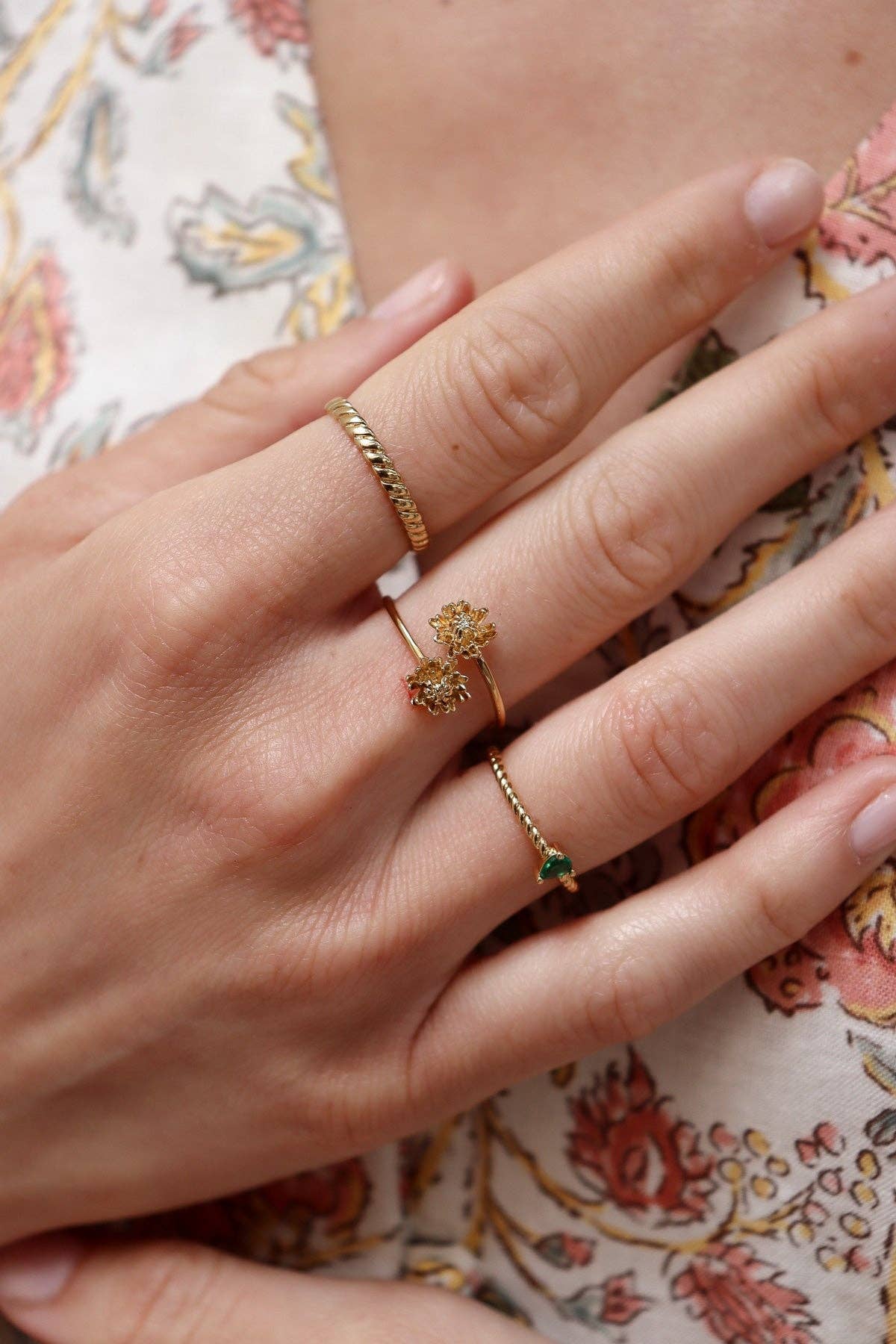 Basil ring - Green