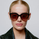 BILLY sunglasses BLACK/BROWN
