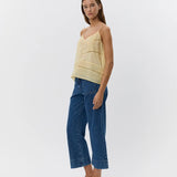 ADELIEW Top Yellow