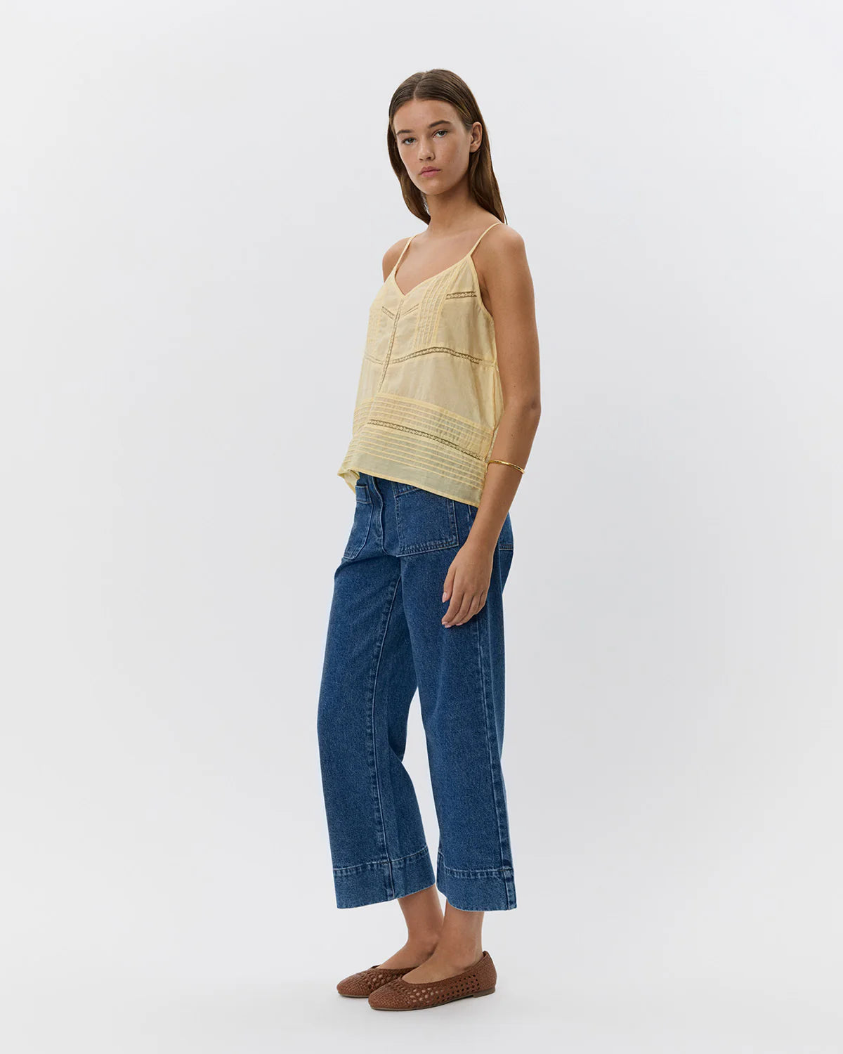 ADELIEW Top Yellow