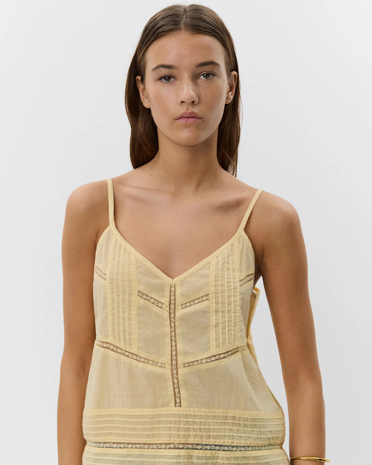 ADELIEW Top Yellow