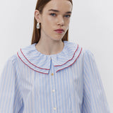 ALEXASW Shirt Blue striped