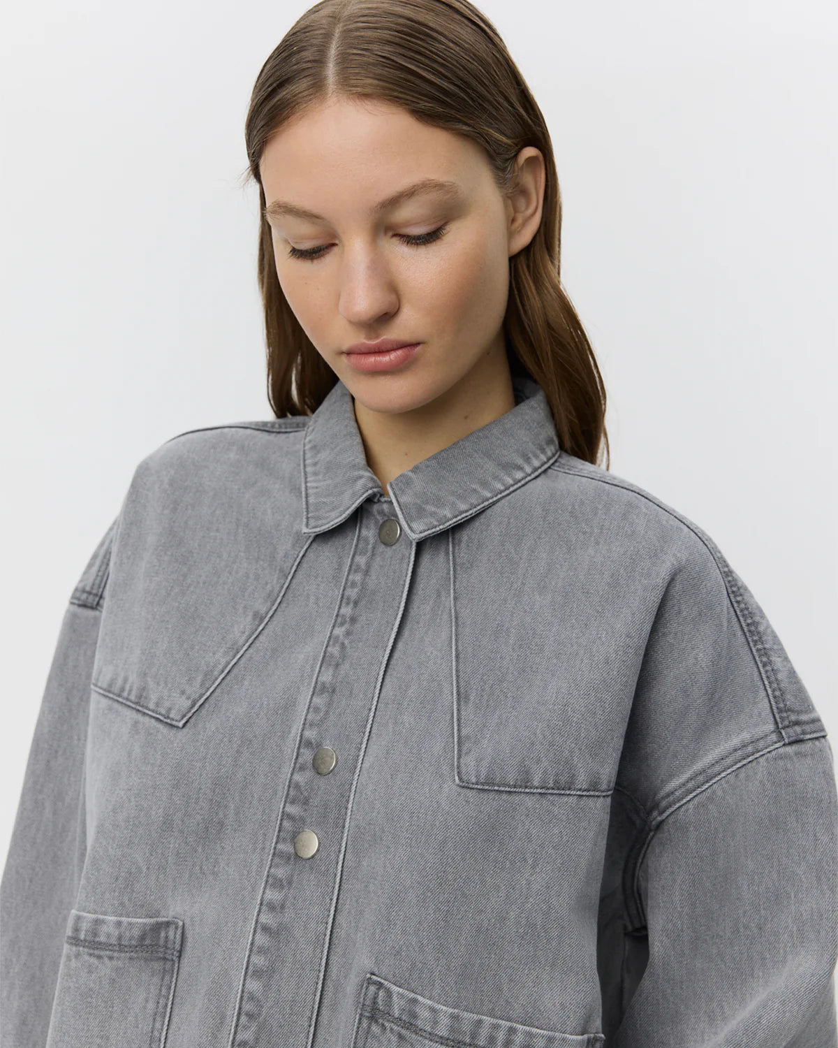 AMAYA Jacket Stone grey
