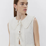 ANNIKA Vest Snow white