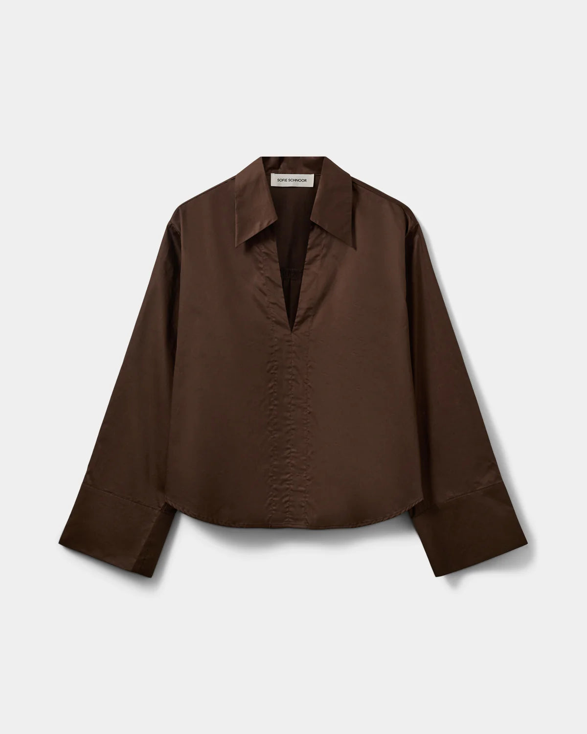 ANOASW Oversize Shirt - Intense Brown