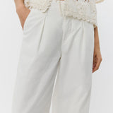 ATHENA Trousers Off white
