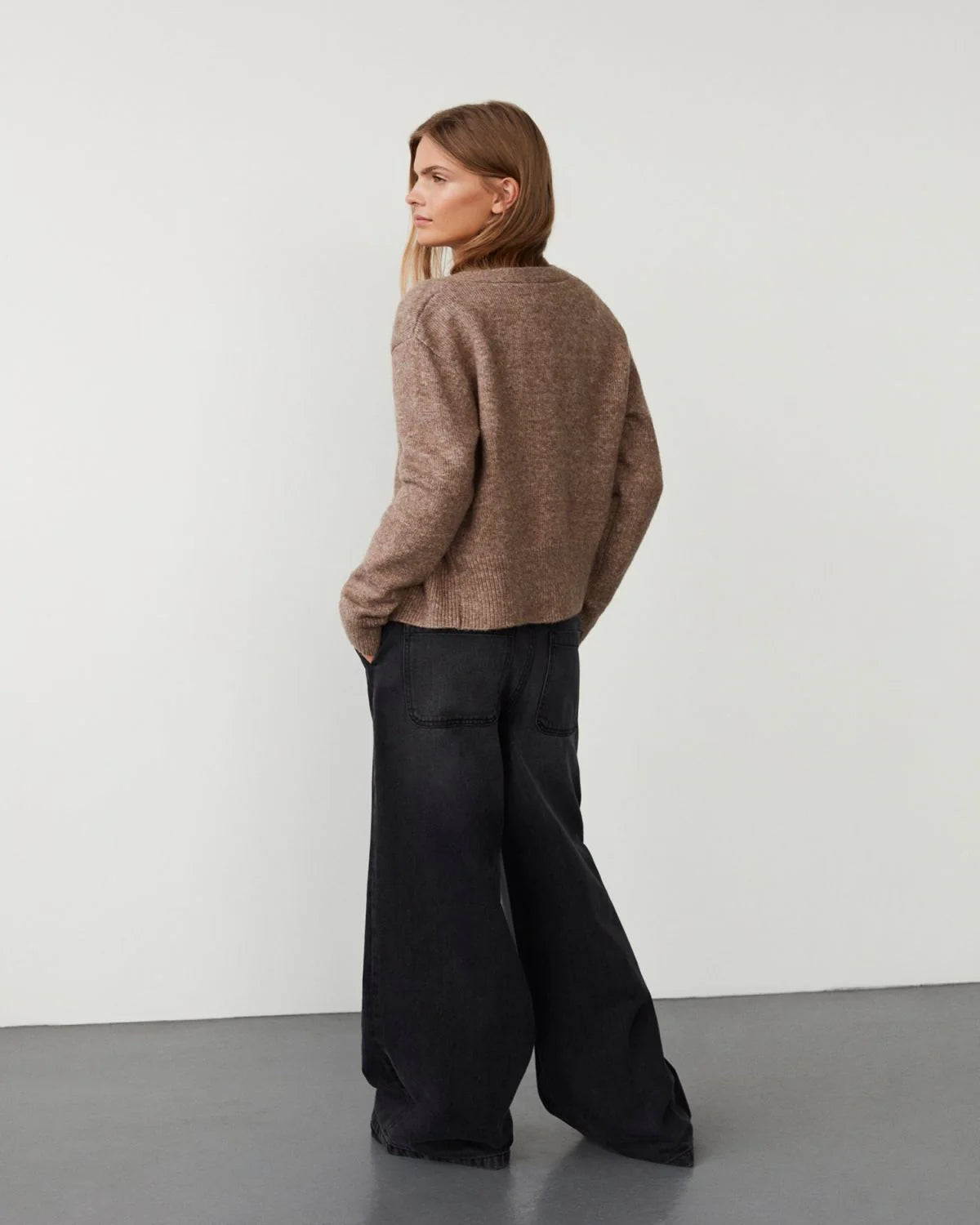 AZZISW Jeans Black