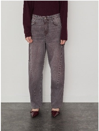 Marion Work Jeans Bordeaux