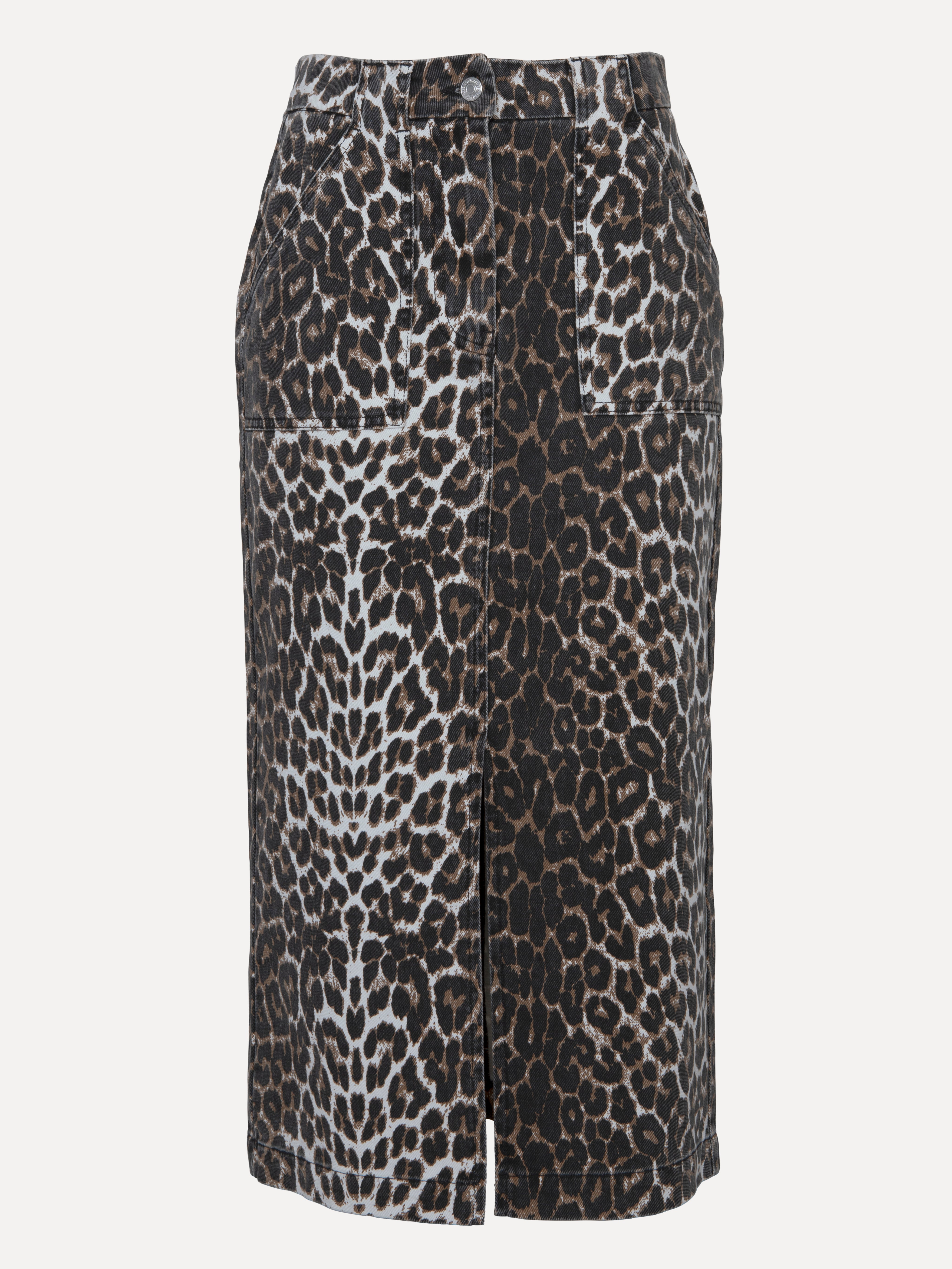 AMELIE Midi Skirt Leopard