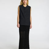 SLFNIVA HW Knit skirt Black