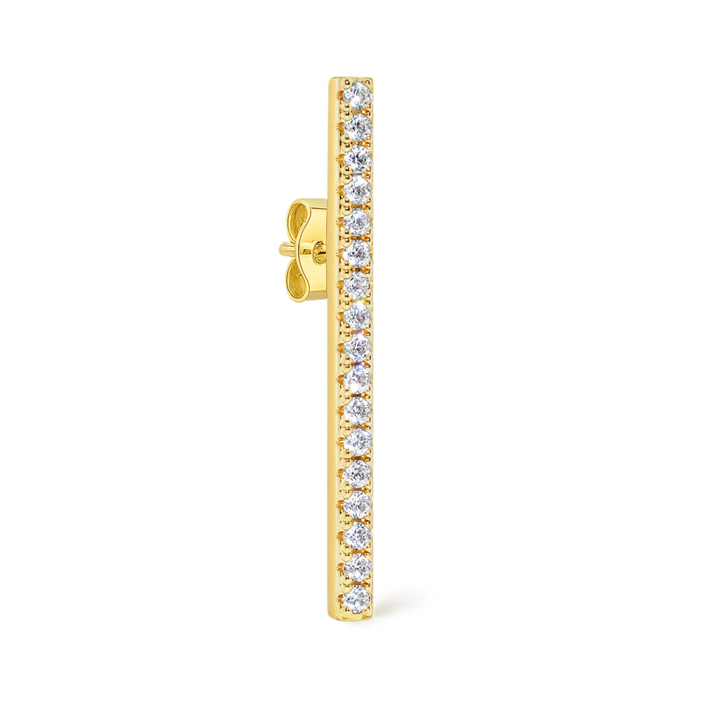 BARI Diamond Earstud GOLD