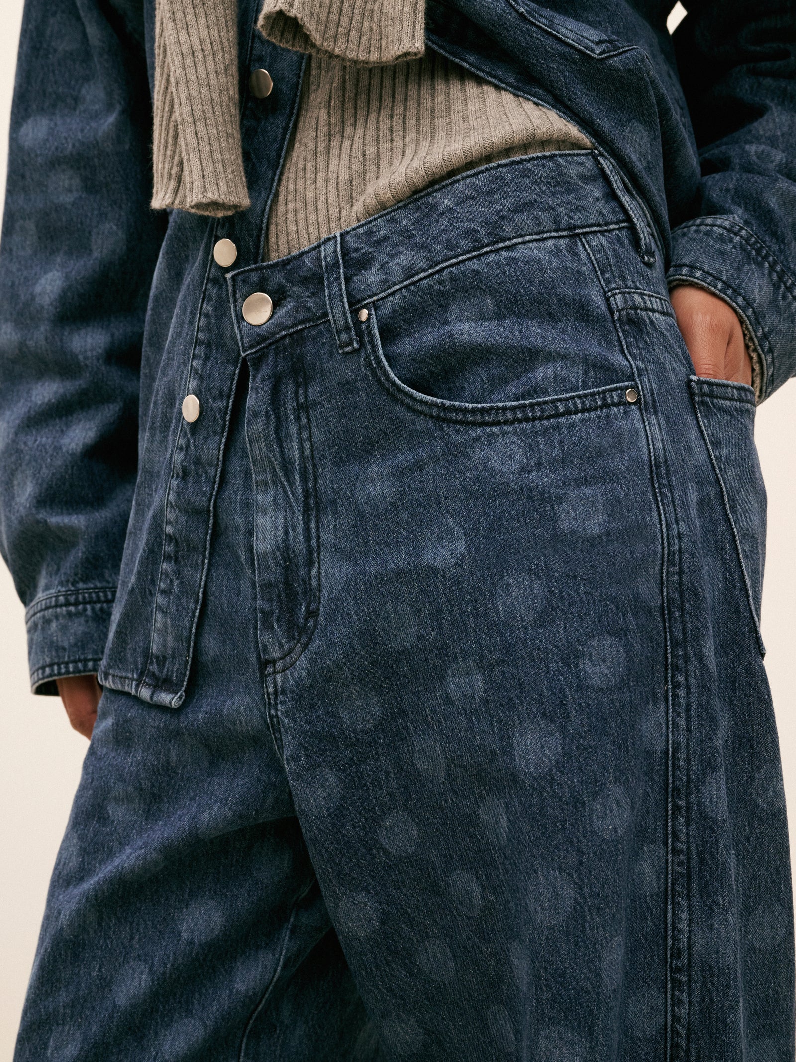 BARRELH25 Denim Dot