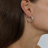 PLAIN earring SILVER
