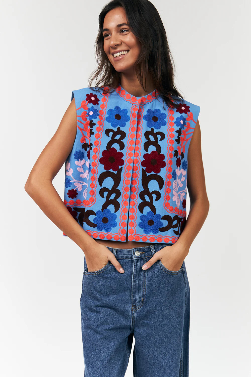 BINLL Vest SL BLUE
