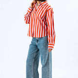 BLEEKER Shirt orange/pink