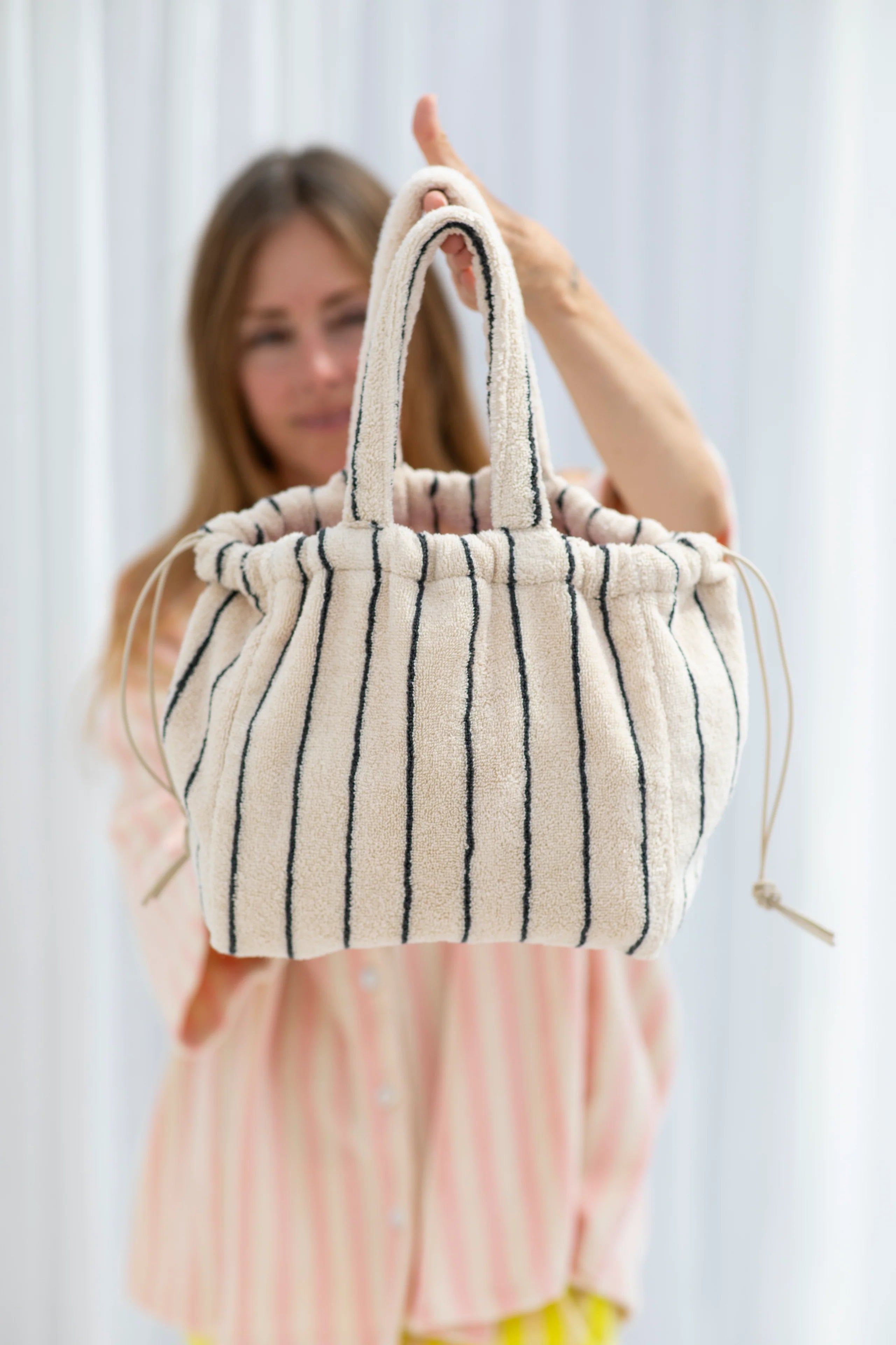 NARAM Handbag Small CREME & INK