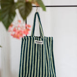 NARAM Totebag SEA FOAM & DEEP TEAL