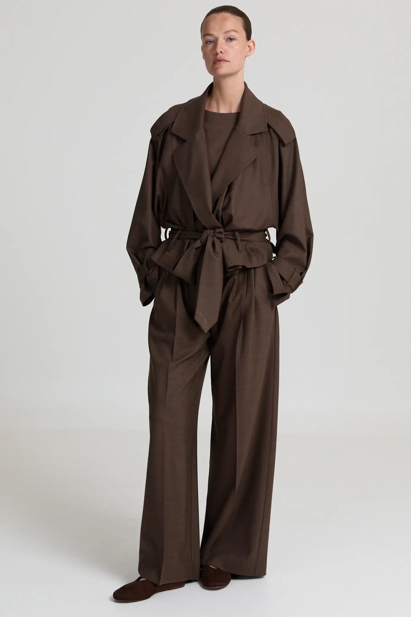 SIMONE Jacket - Brown Melange